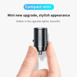 main-image-4 Mini 100W PD QC Pull Ring Fast Charging Car Charger USB C Car Phone Charger Adapter For iPhone